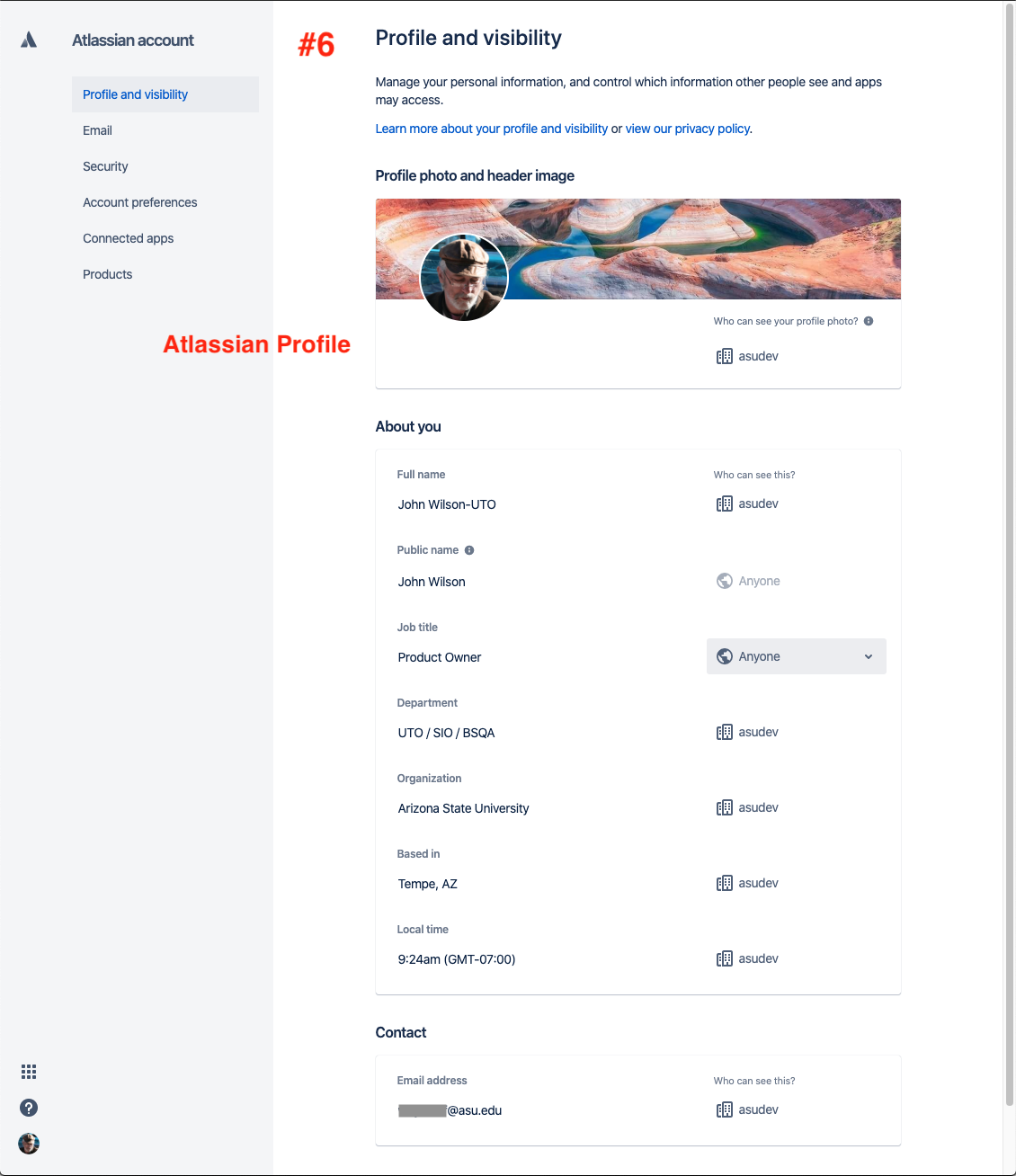 Atlassian profile