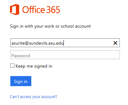Microsoft 365 login